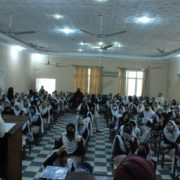 Gohar Zaman Foundation Awareness Session  with the Students about SLO based Paper, Assessment, E-sheet and E-Marking