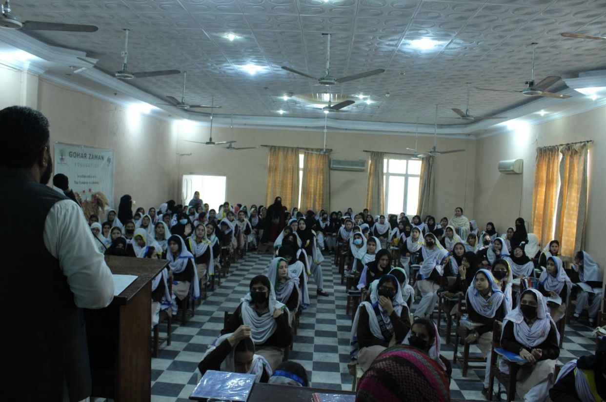 Awareness Session by GZF with the Students about SLO based Paper, Assessment, E-sheet and E-Marking