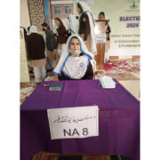 Election awareness campaign for class 8th students By FSA in collaboration with Gohar Zaman Foundation