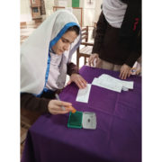 Election awareness campaign for class 8th students By FSA in collaboration with Gohar Zaman Foundation