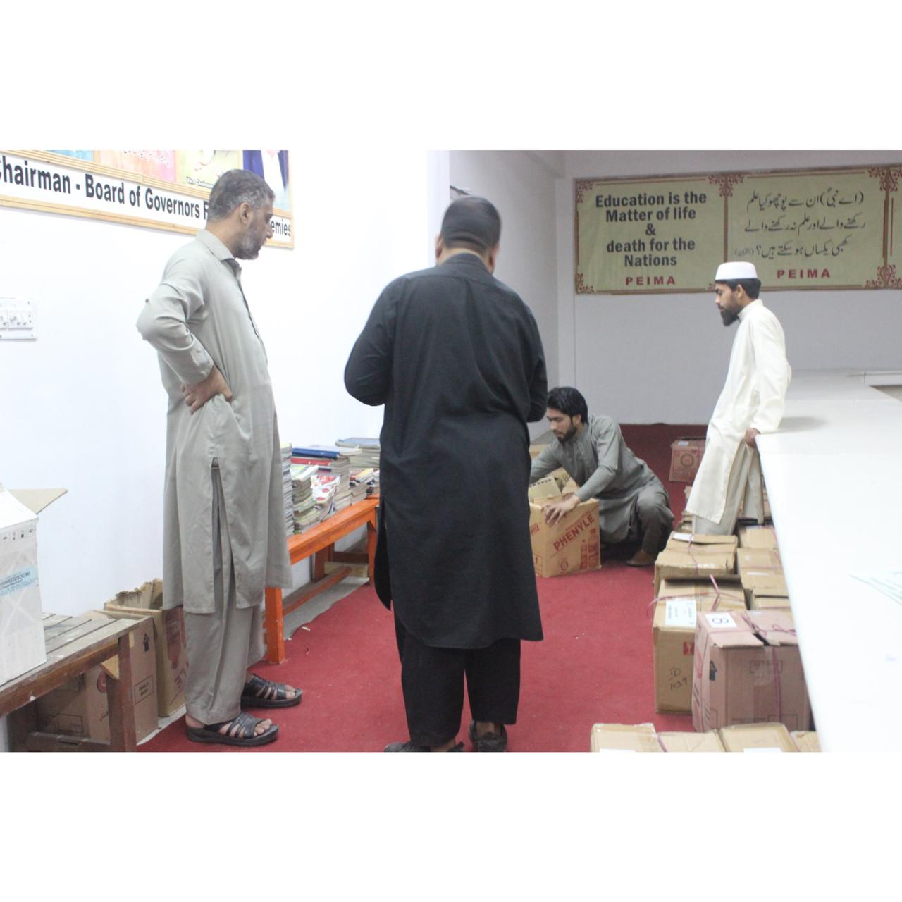 Books Donation to Shaheed Haroon Academy Peshawar