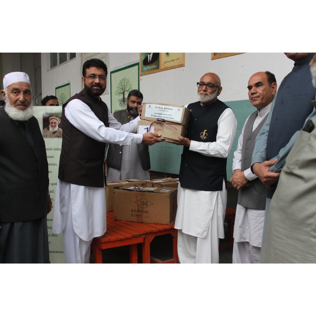 Books Donation to Shaheed Haroon Academy Peshawar