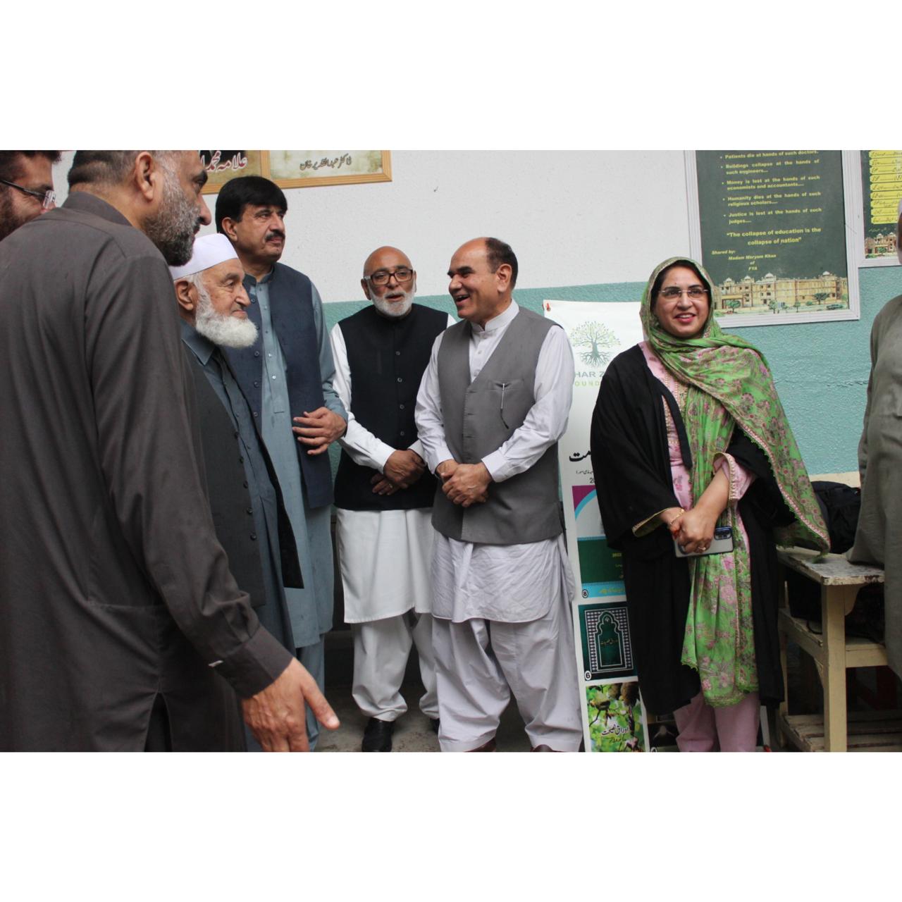 Books Donation to Shaheed Haroon Academy Peshawar