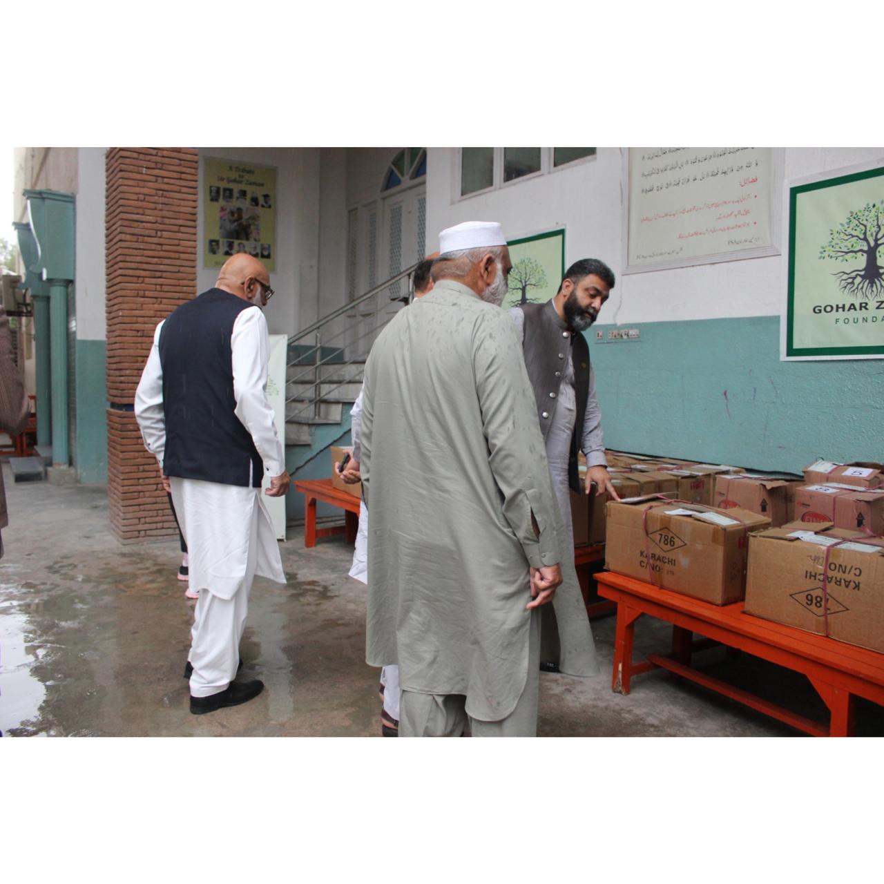 Books Donation to Shaheed Haroon Academy Peshawar