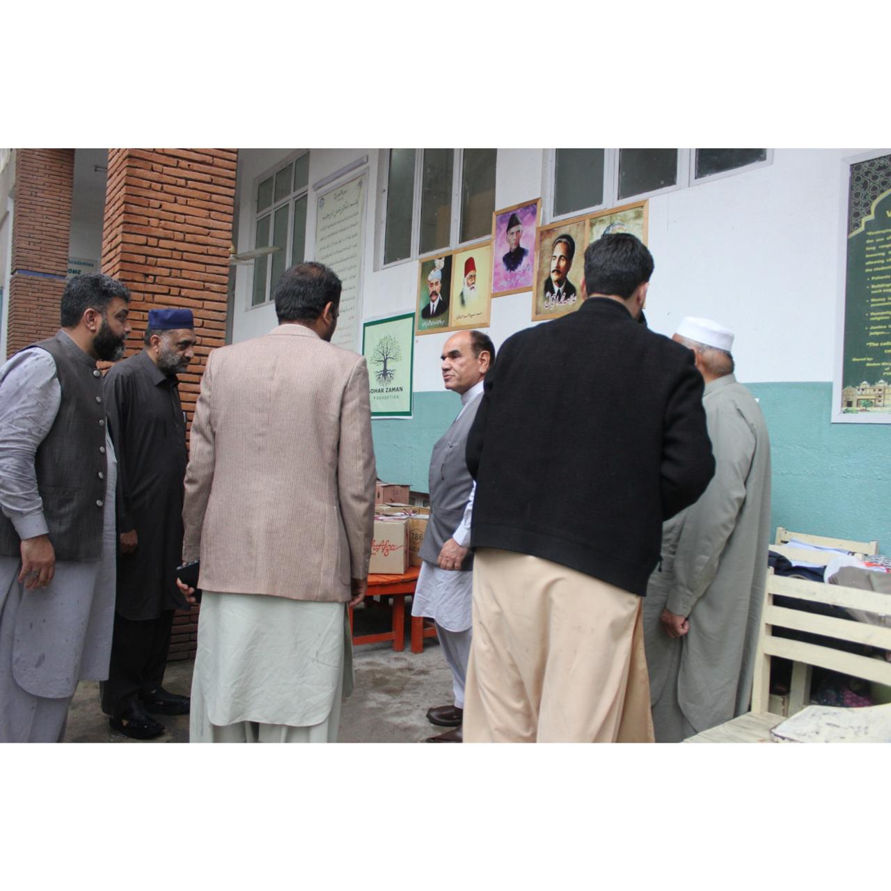 Books Donation to Shaheed Haroon Academy Peshawar