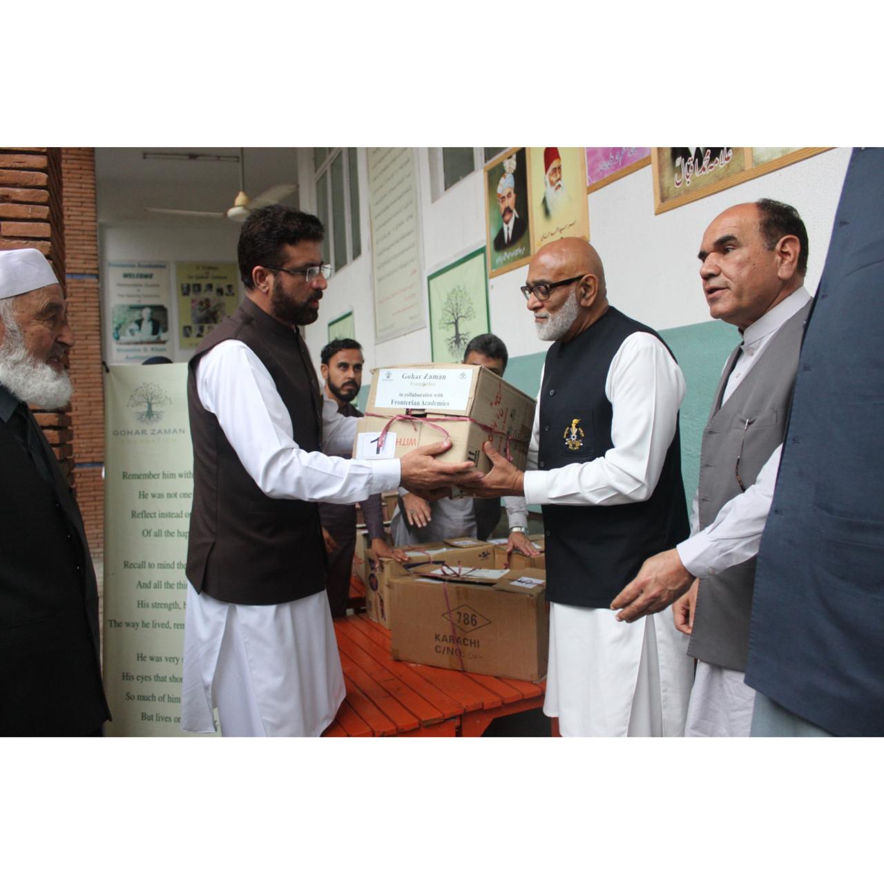 Books Donation to Shaheed Haroon Academy Peshawar