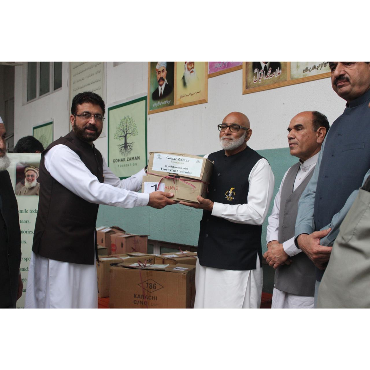 Books Donation to Shaheed Haroon Academy Peshawar